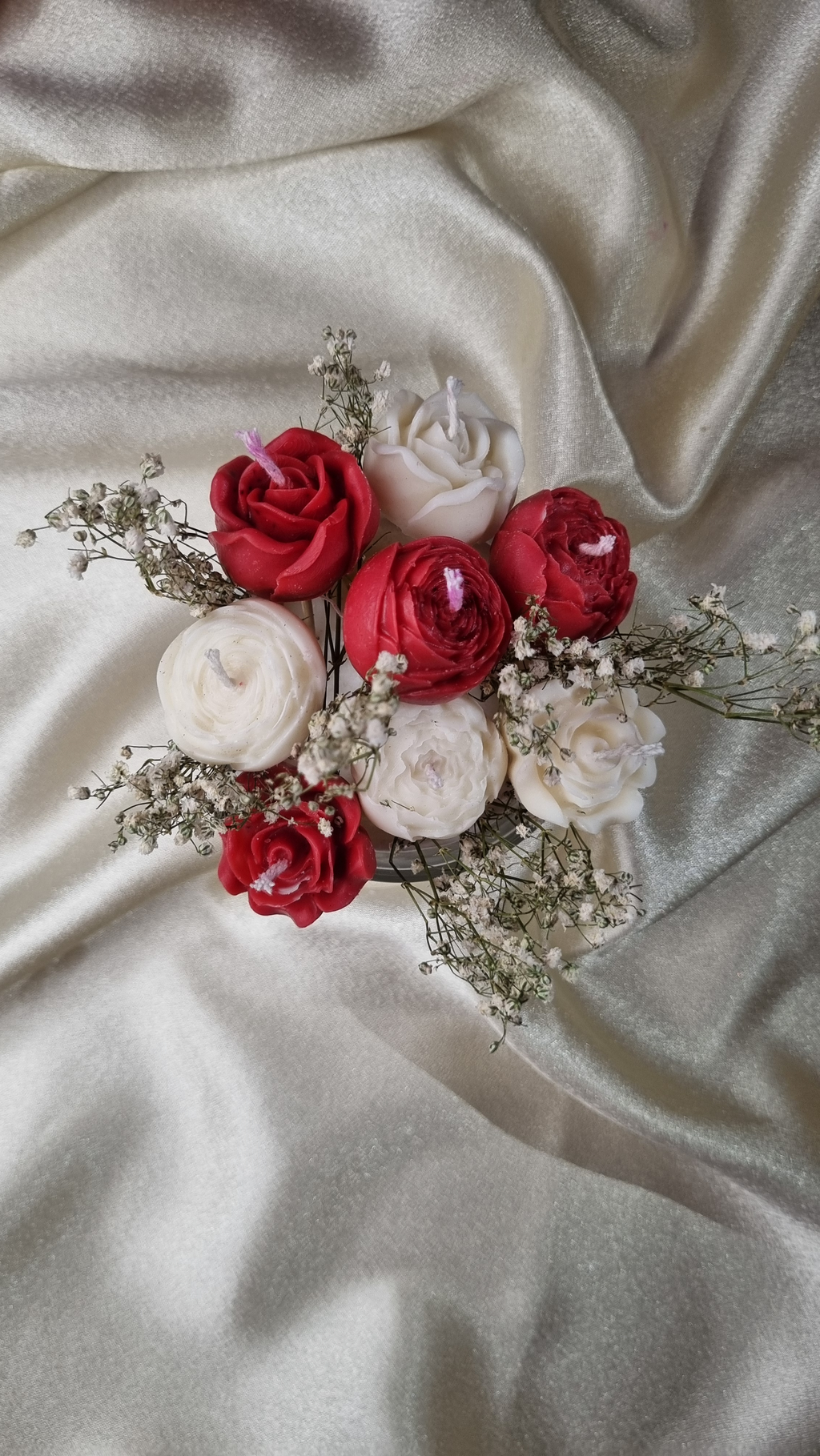 Flower Bouquet Candle