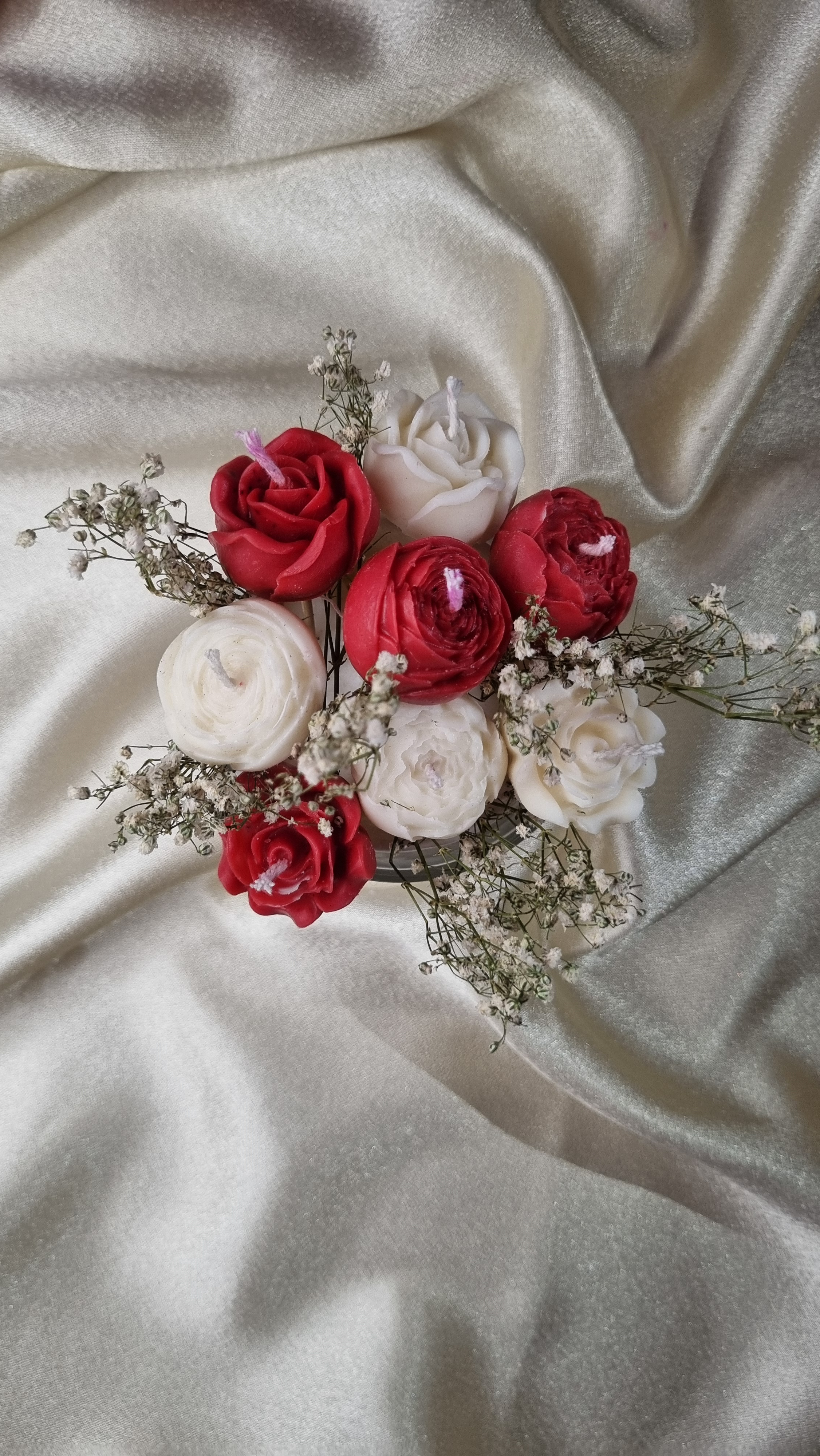 Flower Bouquet Candle