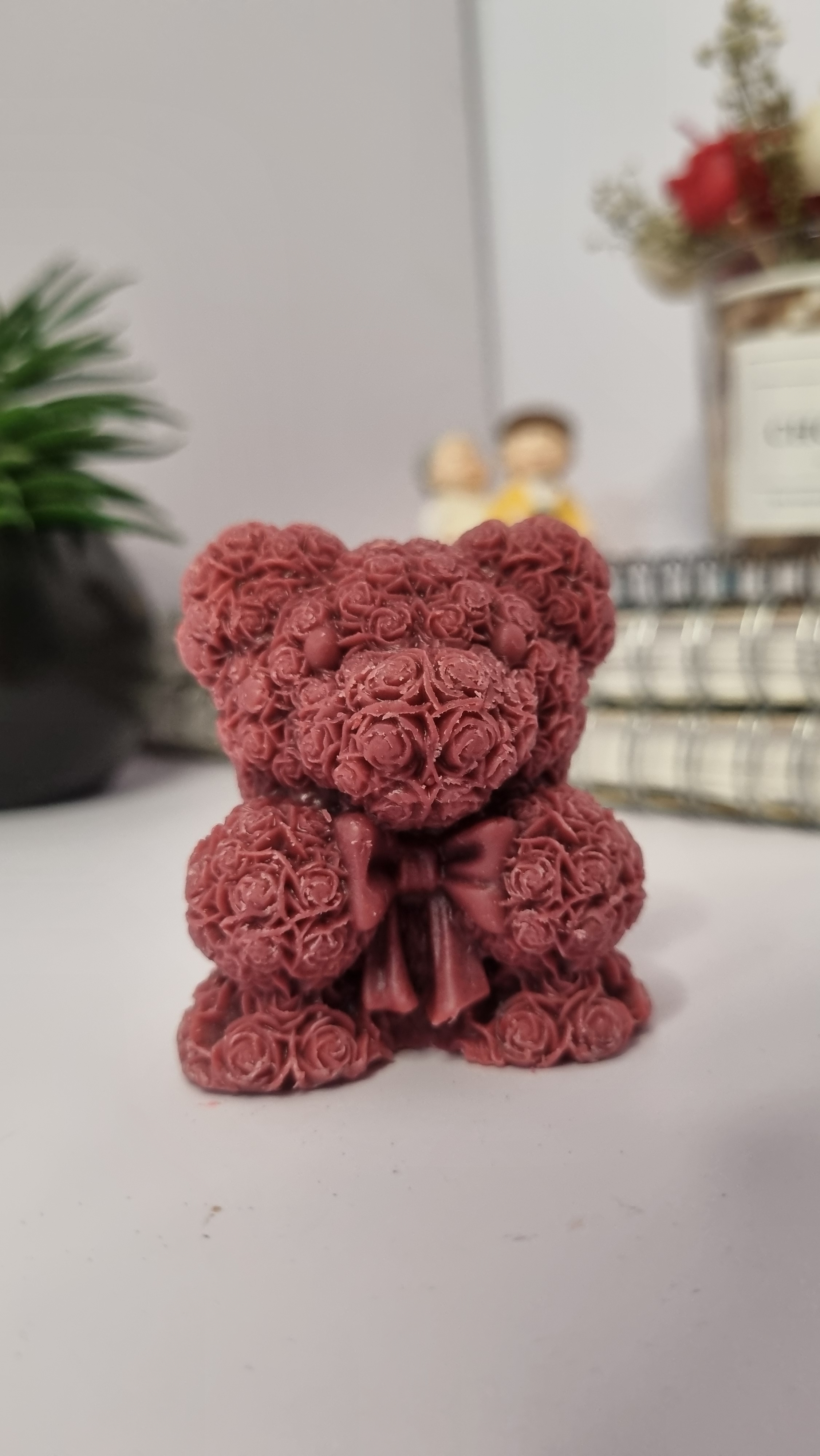 TeddyS – Rose Teddy Candle